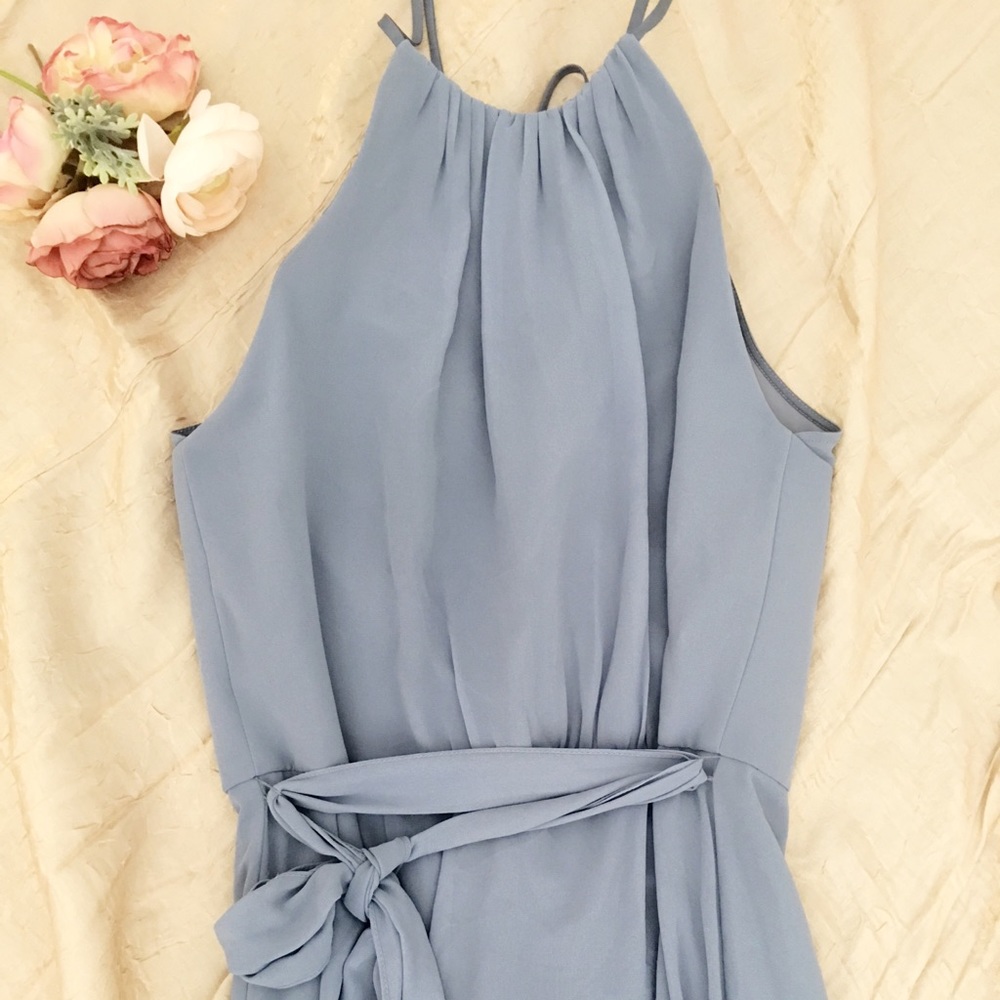 Amsale Chiffon bridesmaids long dress size 12XL.